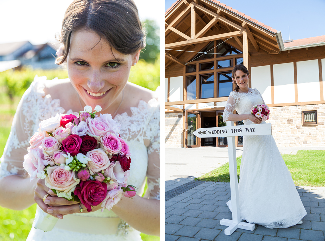 Brautportrait-mit-Blumenstrauss