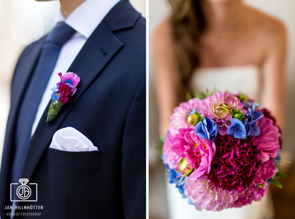 Hochzeit-Ringe-Wiesbaden-altes-Rathaus-Brautstrauss-Blumendeko