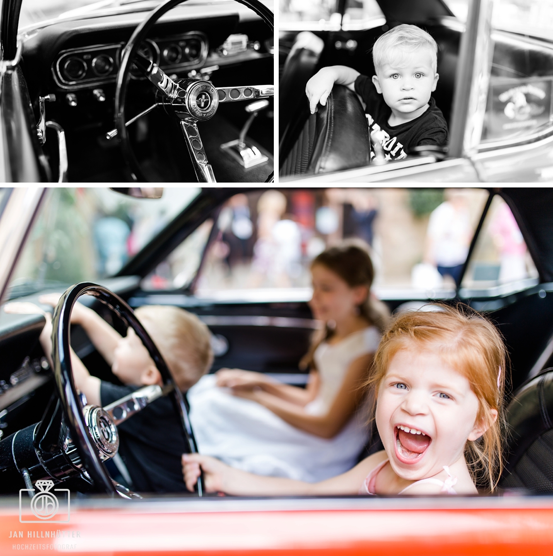 Kinder-Spass-Ford-Mustang-Rockabilly-Hochzeit