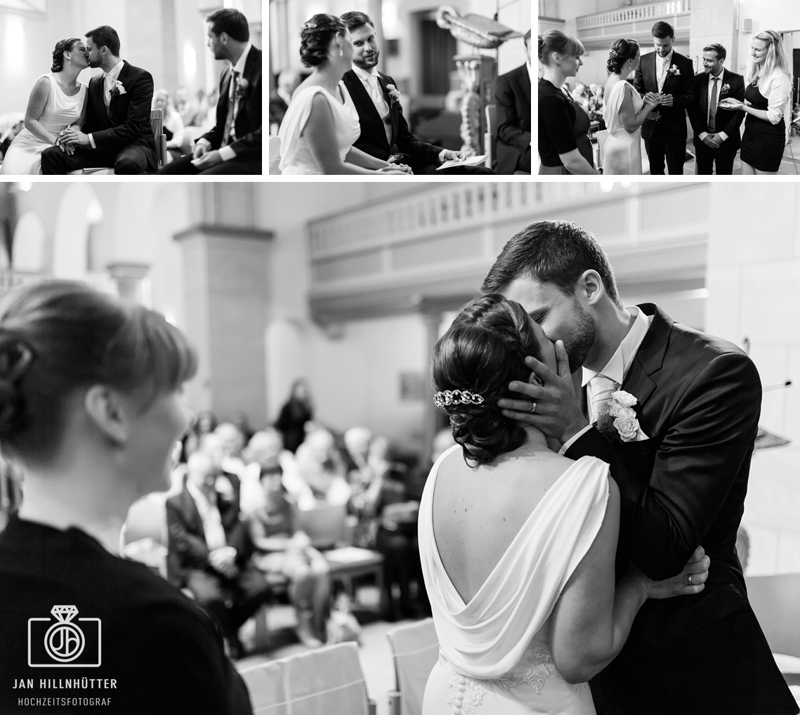 Romantisches-Brautpaar-Ringetausch-Kirche-SW