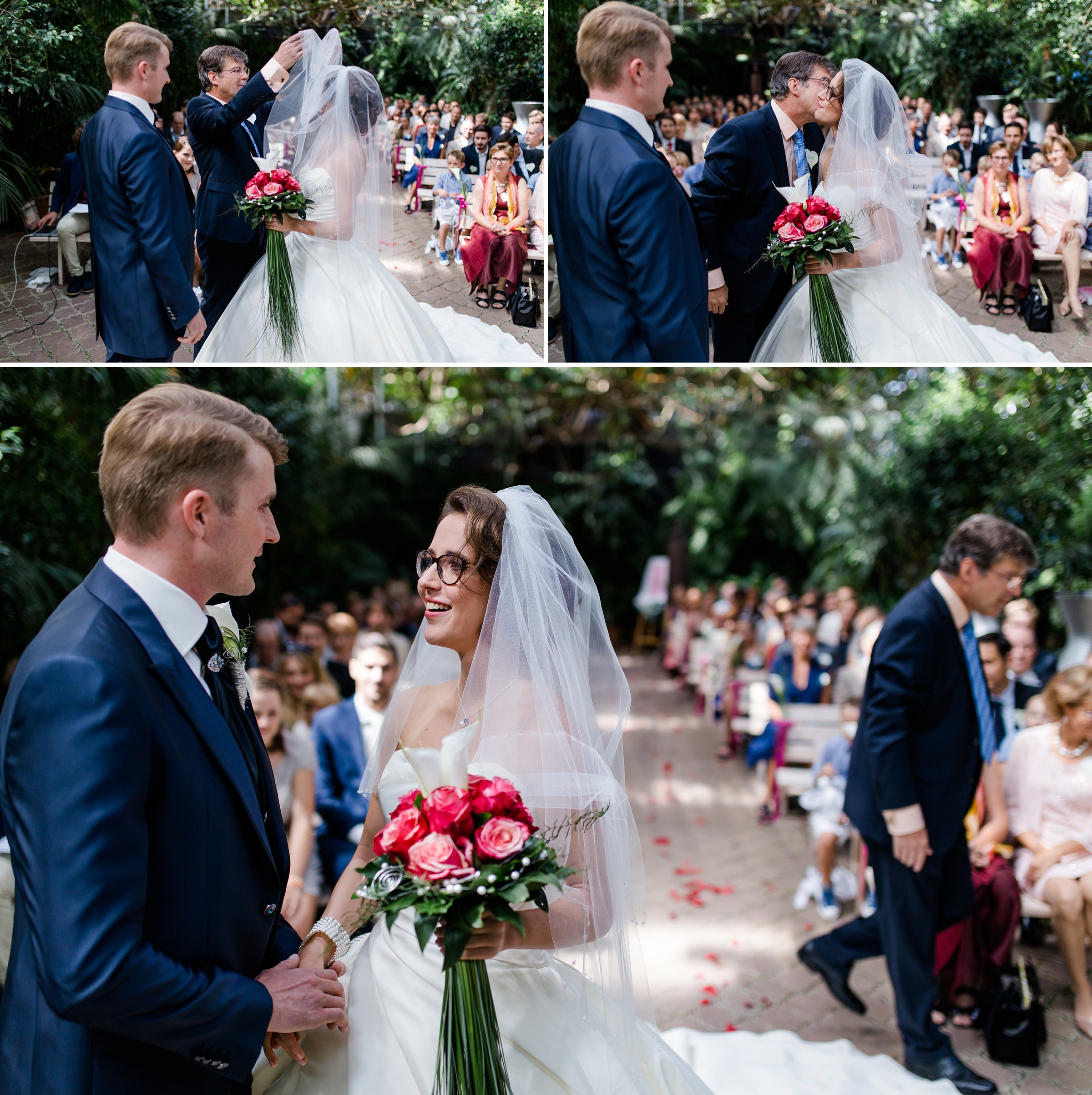 Hochzeitsfotograf-Zuerich-Erster-Blick-Brautpaar-Giardino-Verde-Uitikon