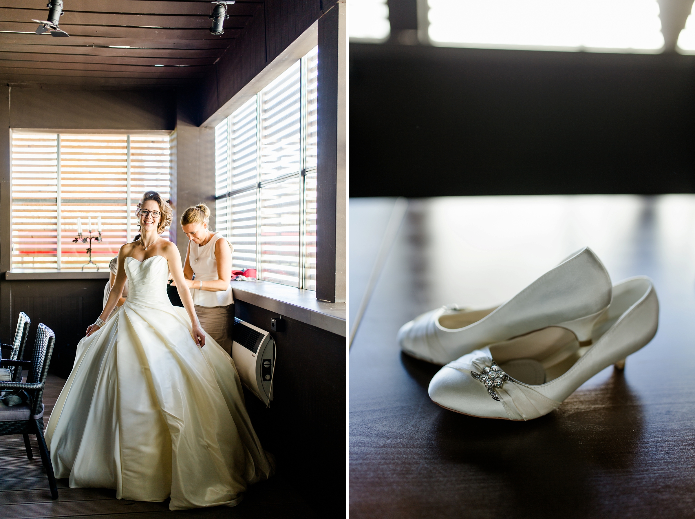 Hochzeitsreportage-Zuerich-Braut-Getting-Ready-Brautkleid-Brautschuhe-Giardino-Verde-Uitikon