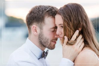 Romantisches Paar-Shooting Ludwigshafen auf Parkdeck