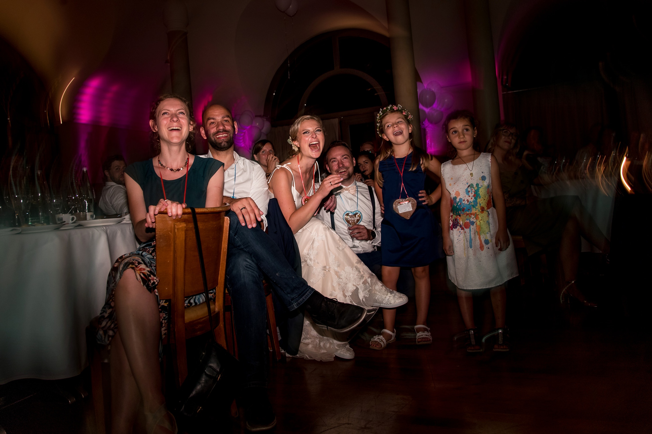 Super Stimmung bei Hochzeitsfeier im Seehaus im Englischen Garten in München