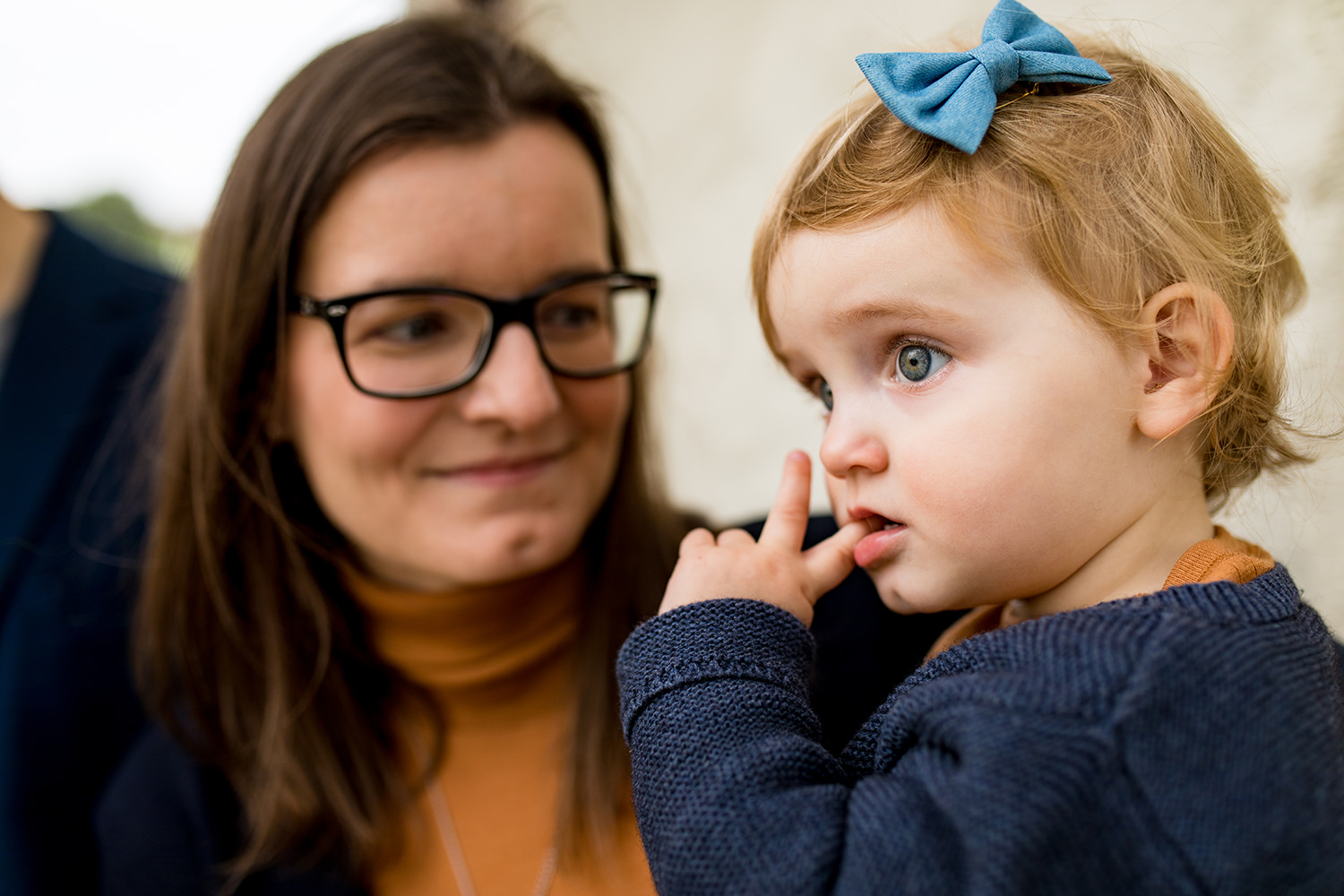 Close-up beim Familien-Shooting